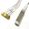 1M SAS (SFF-8470) to (16) SMA RF Coax Cable